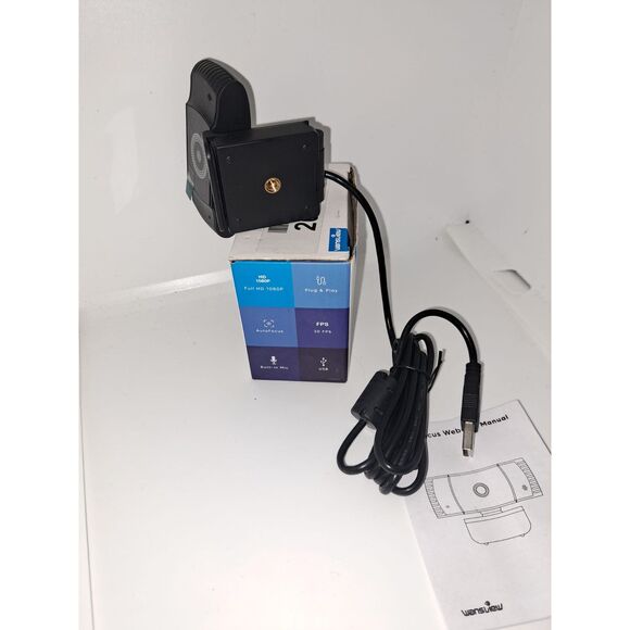 NIB- Wansview 106 - 1080P Webcam with Microphone - Picture 2 of 12